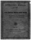 Cover of Instructions for Model 6HM464