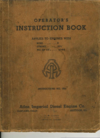 Cover of Instructions for 9"x10-1/2" Engines